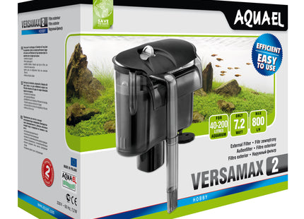 Aquael VersaMax FZN-2 Rucksackfilter für effektive Wasserfiltration in Aquarien