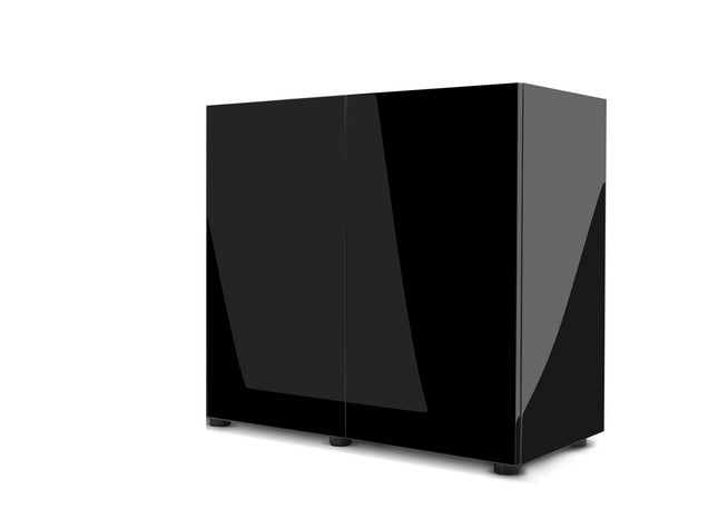 Aquael Cabinet in elegantem Glossy Black für ZD-80 Aquarien