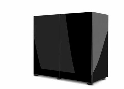 Aquael Cabinet in elegantem Schwarz für ZD 100 Aquarium