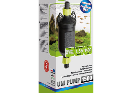 Aquael Unipumpe 1500 - leistungsstarke Pumpe für Aquarien bis 1500 Liter