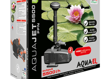 Aquael Aqua Jet PFN 10000 - Teichpumpe, schwarz