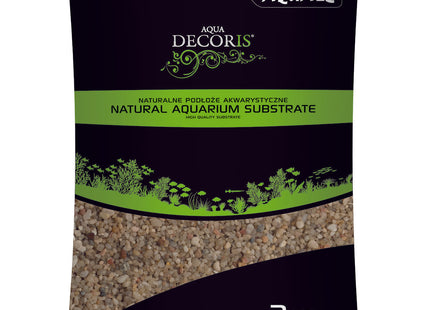 Aquael Quarzsand 1,4-2,5 mm, 2 kg - feiner Aquariumsand für die Dekoration und Bodengrundgestaltung
