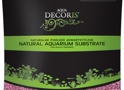 Lila und pinker Kies für farbenfrohe Aquarien - 1kg