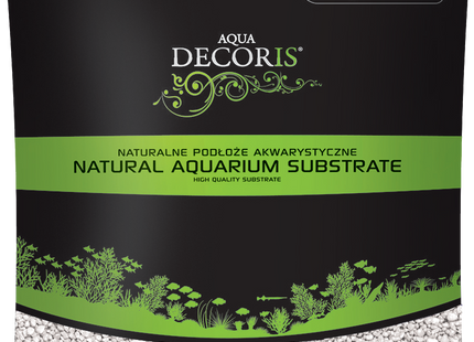 Weisser Kies für eine natürliche Aquariumdekoration