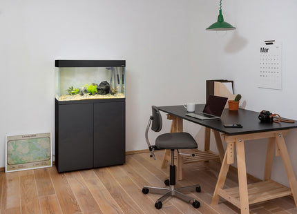 Aquael Schrank OptiSet in elegantem Schwarz für Aquarien
