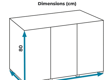 Aquael Schrank OptiSet in Weiss - stilvolle Aufbewahrungslösung für Ihr Aquarium