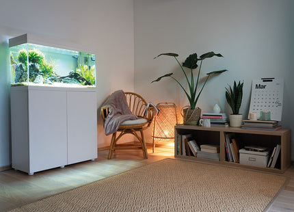 Aquarium-Set in Weiss, 20 Liter, von Aquael