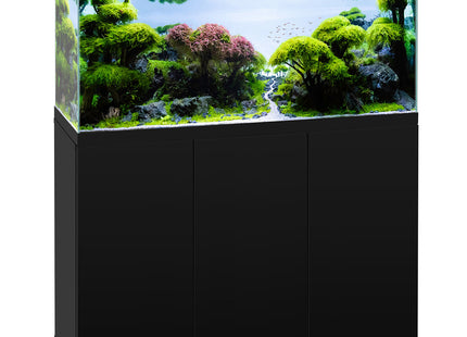 Aquael Aquarium Set Opti Set Schwarz 20 - Perfektes Zuhause für Ihre Fische