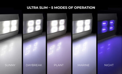 Aquael ULTRA SLIM 90 BT - schlanke LED Aquariumlampe