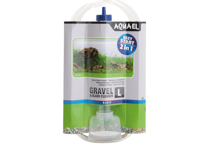 Aquael Gravel and Glass Cleaner - Effektive Reinigung für Aquarienböden und Glasflächen