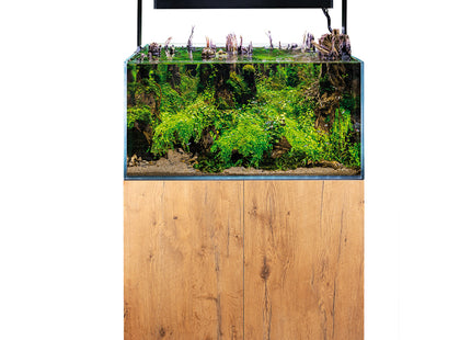 Aquael Ultrascape-Kombination Forest 90 cm - hochwertiges Aquarium-Set für ein naturnahes Ambiente in Ihrem Zuhause