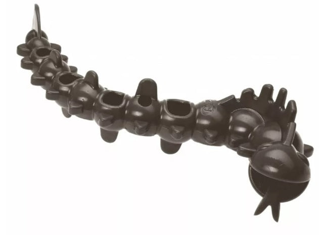 Spielzeug-Wurmsnack in Olivgrün für Aquael Ecomfy