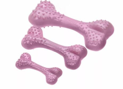 Aquael Comfy Toy Dental Bone in Mint Rosa für gesundes Kauen
