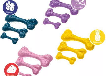 Aquael Comfy Toy Dental Bone in Gelb - Zahnpflege und Spielspass für Ihren Hund
