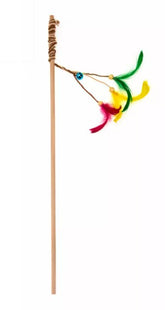 Aquael Ecomfy Toy Gaia Rod Features, 50 cm - hochwertiges Spielzeug für Katzen mit einer Länge von 50 cm