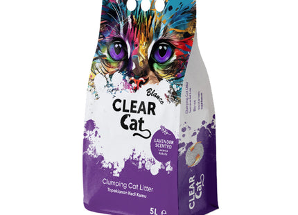 GeoClay - Clear Cat Blanco Lavender