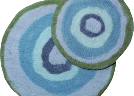 Blauer Achat-Matte für harmonische Energie und Ausgeglichenheit