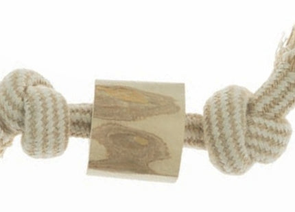 Imac - Seil mit zwei Knoten und Kaffeeholz, 50gr., nature/beige