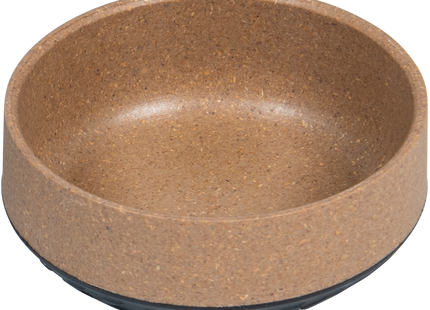 Rutschfester Bambusnapf in Beige für stilvolles Fressen - JV Bon Appétit