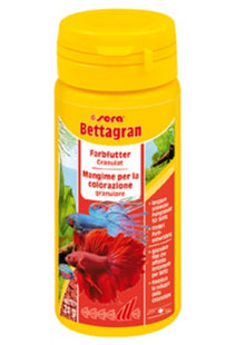 Sera Bettagran Nature 50 ml 24 g - hochwertiges Fischfutter für Aquarienfische