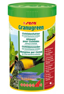 Sera Granugreen Nature - Hochwertiges Fischfutter für eine ausgewogene Ernährung