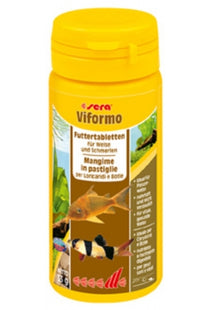 Sera Viformo Nature 50 ml 33 g 130 Tabs - hochwertiges Fischfutter für Aquarienfische