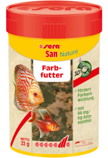 Sera - San Nature - Natürliches Fischfutter für gesunde Aquarienbewohner