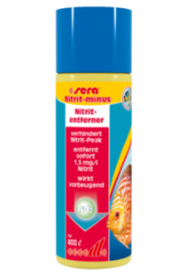 Sera Nitrit-minus 100 ml/400 L - Effektive Lösung zur Reduzierung von Nitrit im Aquarium