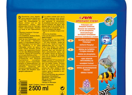Sera Phosvec - Hochwertiges Wasserpflegeprodukt für Aquarien zur Reduzierung von Phosphat