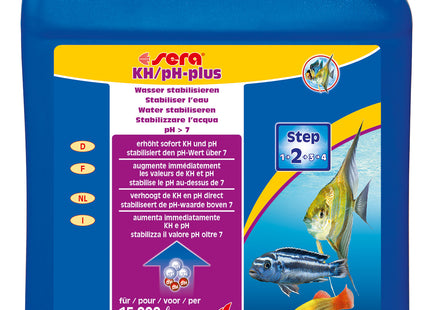 Sera KH/PH-Plus zur Anhebung des Karbonathärte- und pH-Wertes im Aquarium