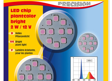 Sera LED Chip Plantcolor Bright 2 W/12 V für Aquarienbeleuchtung