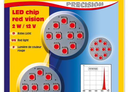 Sera LED Chip Red Vision 2 W 12 V für Aquarium Beleuchtung
