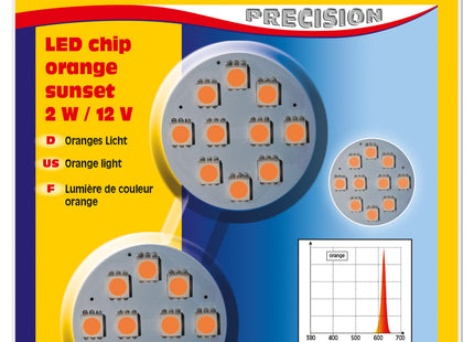 Sera LED Chip Orange Sunset 2 W 12 V für Aquarium Beleuchtung