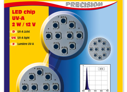 Sera LED Chip UV-A 2 W 12 V für Aquarienbeleuchtung