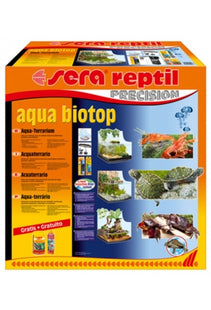 Sera Reptil Aqua Biotop 80 l - Hochwertiges Terrarium für Reptilien und Amphibien