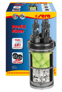 Sera Prefix Filter für die effektive Reinigung des Aquariumwassers