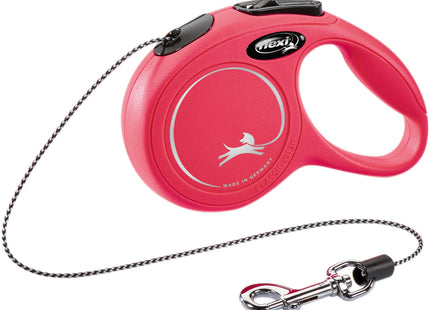 Trixie Flexi New CLASSIC - Seil-Leine rot XS 3m