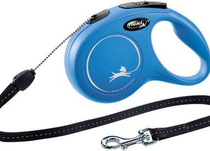 Trixie Flexi New CLASSIC - blaue Seil-Leine Grösse S