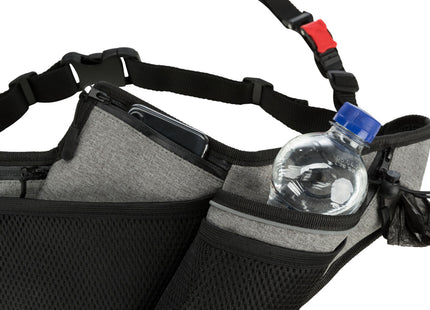 Trixie Jogginggurt mit Leine für Hunde - hochwertiges Zubehör für das gemeinsame Lauftraining