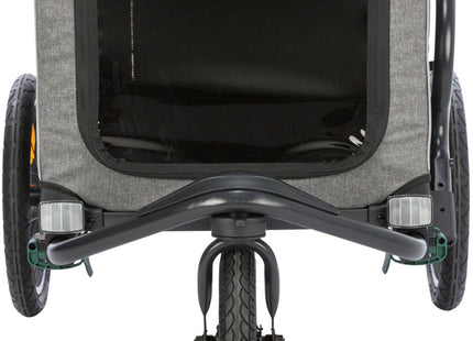 Umbausatz für Fahrradanhänger von Trixie in Grau - für sportliche Ausflüge mit Ihrem Vierbeiner