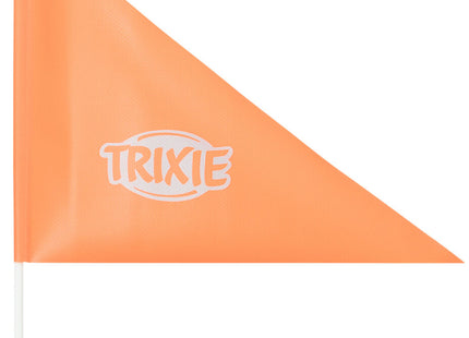 Praktischer Fahrradanhänger von Trixie in Grau für entspannte Ausflüge mit Ihrem Vierbeiner