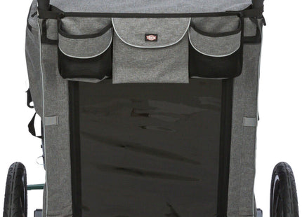 Umbausatz für Fahrradanhänger von Trixie in Grau - für sportliche Ausflüge mit Ihrem Vierbeiner