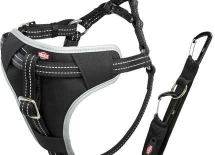 Sicherheitsgeschirr für Hunde in Schwarz von Trixie