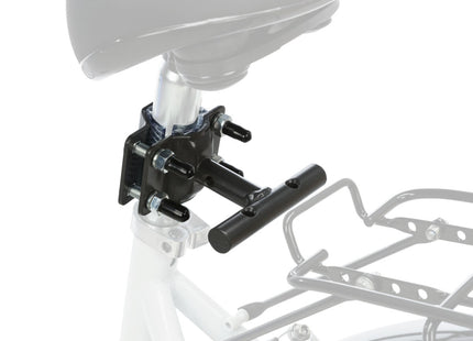 Sattelstangen-Halterung für Biker-Set in T-Form, Graphit