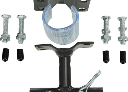 Praktisches Biker-Set in Graphit, Grösse XL, von Trixie für entspannte Ausflüge mit Ihrem Hund