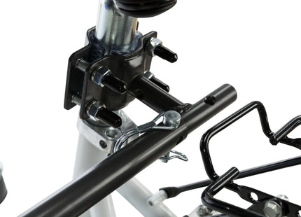 Praktisches Biker-Set in Graphit, Grösse XL, von Trixie für entspannte Ausflüge mit Ihrem Hund