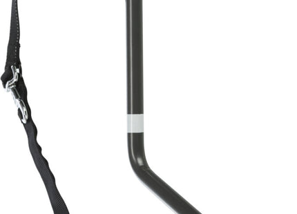 Praktisches Biker-Set in Graphit, Grösse XL, von Trixie für entspannte Ausflüge mit Ihrem Hund