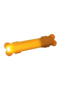 Sicher! Hier ist eine kurze, natürliche Bild-Alt-Text-Beschreibung für das Produkt "Trixie Flash Band für Hunde USB in Orange": "Sicherheit und Stil für deinen Hund – die le