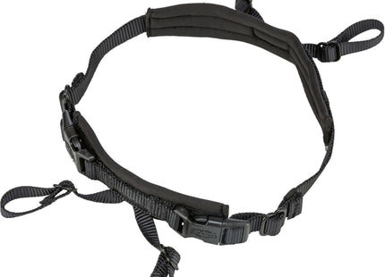 Schwarzer Panik-Adapter Stay für Geschirre von Trixie