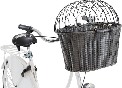 Stylischer Front-Fahrradkorb in Anthrazit von Trixie